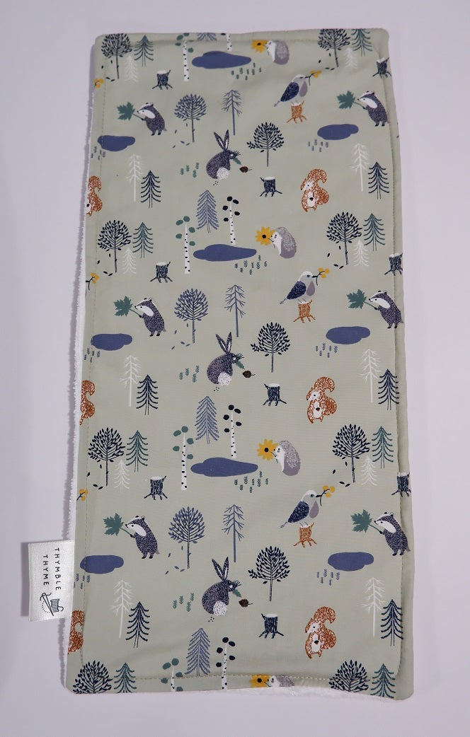 Burp Cloth - Sage Forest