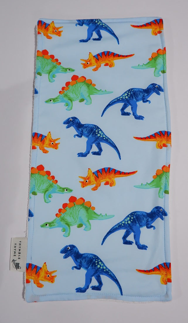 Burp Cloth - Light Dino