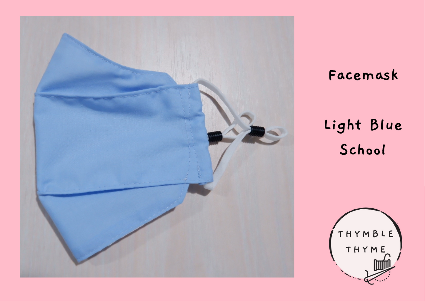 Light Blue School - Facemask